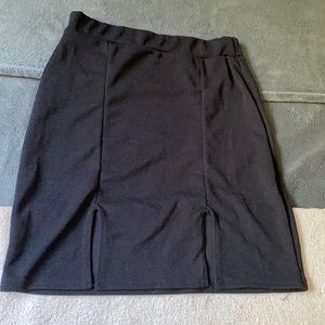 Black Mini skirt from Missguided. Size M.